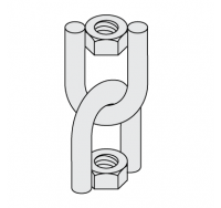 3/8-16 Female/Female Swivel - Click Image to Close